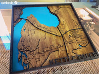 How to Create a 3D Laser Cut Map