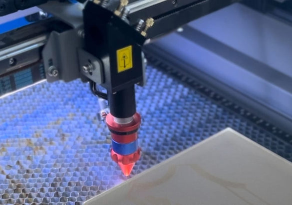 plastic laser engraving