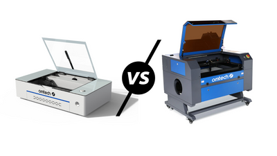 OMTech Polar Desktop Laser vs OMTech 60W CO2 Laser Machine