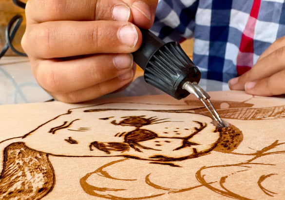 how to wood burn