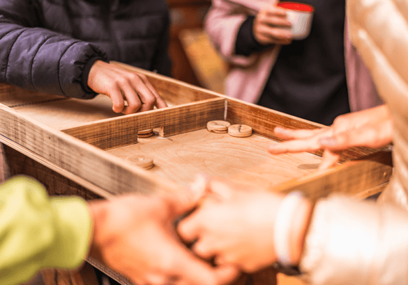 wood laser cut board game