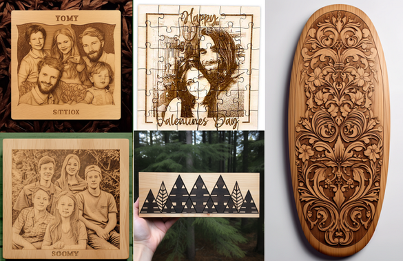 Woodworking Projects That Sell: Bestselling Wood Crafts and Laser-Engraved Ideas