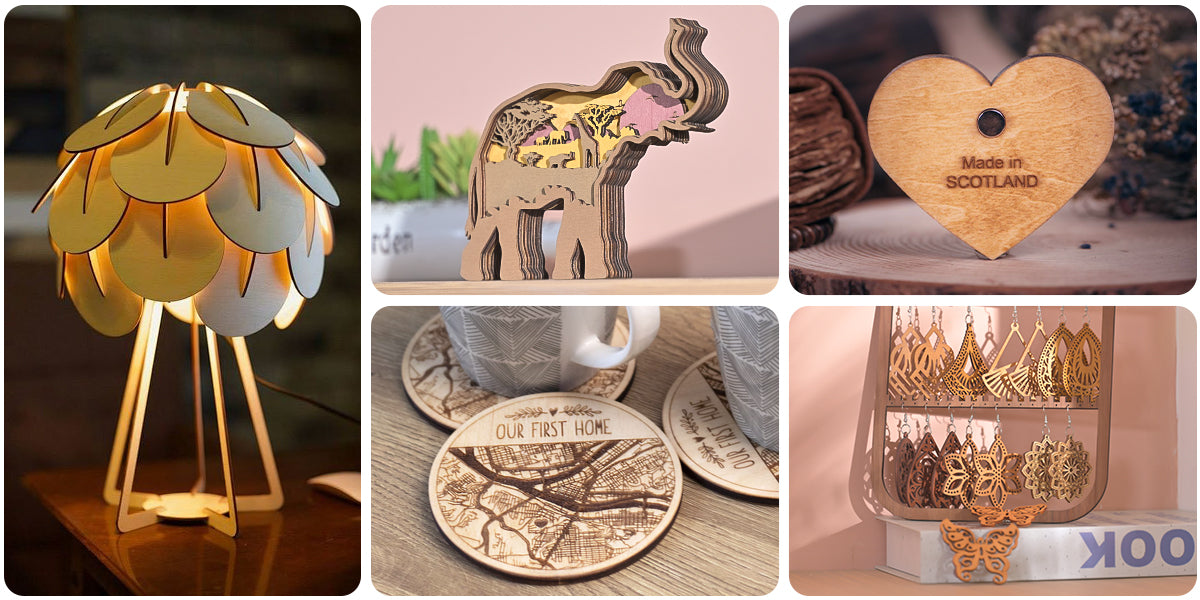 17 Unique Wood Laser Engraving Ideas with Detailed Guides – OMTech Laser