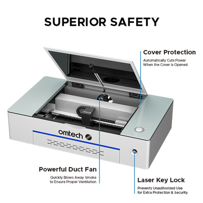 POLAR 350 50W DESKTOP LASER ENGRAVER