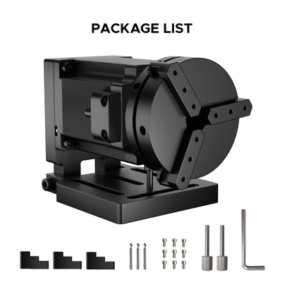 70mm Rotary Axis Attachment for Fiber Laser Engraver（FOR ALL FIBER MACHINES）