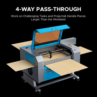 MF2028-100 - 100W CO2 Laser Engraver Cutting Machine with 20'' x 28'' Working Area