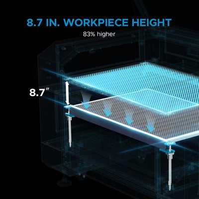 OMTech Pronto 75 150W CO2 Laser Engraver and Cutter With Autofocus - Upgraded Version