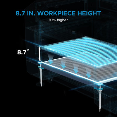 OMTech Pronto 60 130W CO2 Laser Cutter and Engraver with Autofocus