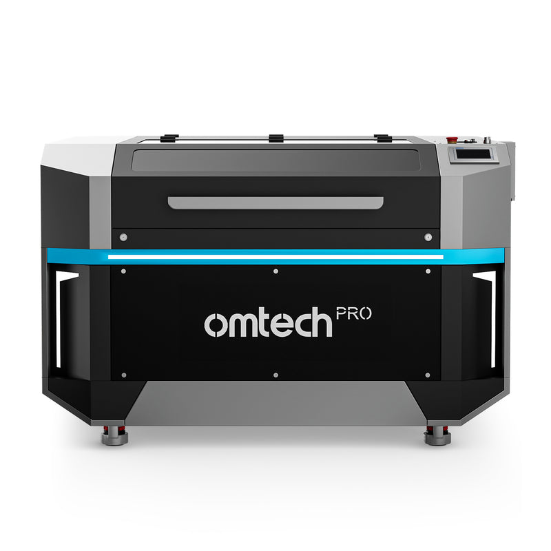 Pre-Owned OMTech Pro 2440, 100W CO2 Laser Engraver CUTTING MACHINE WITH AUTOFOCUS and Built-in Water Chiller