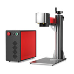 OMTech MOPA 80W Split Fiber Laser Marking Machine with 6.9'' x 6.9'' Working Area