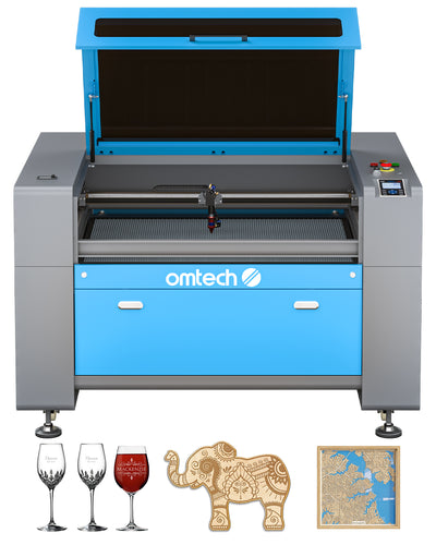 Pre-Owned AF2435-80 - 80W CO2 Laser Engraver Cutting Machine with 24" x 35" Working Area (with Auto Focus)