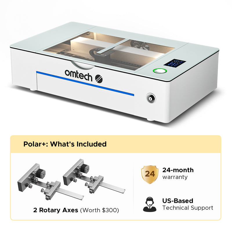 Pre-Owned Polar+ 55W Desktop Laser Engraver