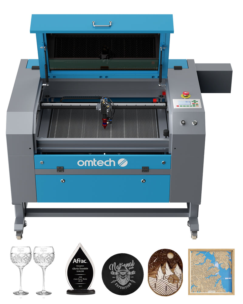 Pre-Owned AF2028-80 - 80W CO2 LASER ENGRAVER CUTTING MACHINE WITH 20" X 28" WORKING AREA AND AUTOFOCUS