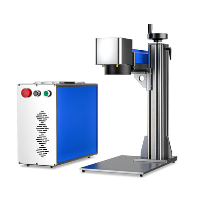 Galvo Fiber 20 - 20W Split Fiber Laser Marker Engraving Machine with 4.3''x 4.3'' Working Area