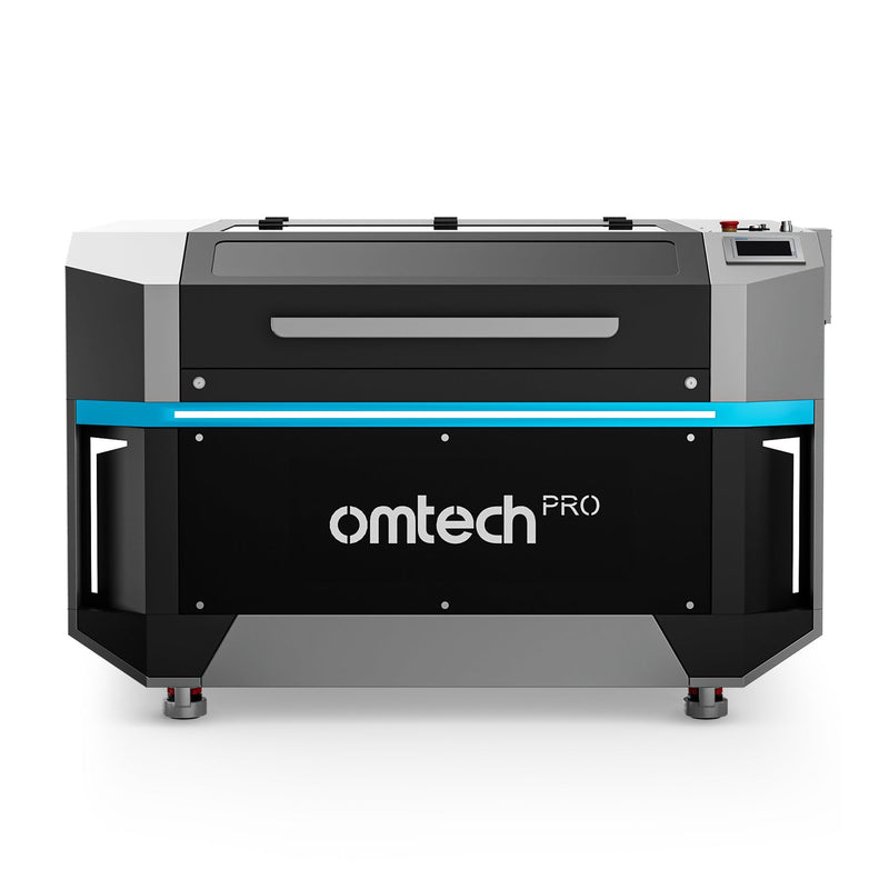 Pre-Owned OMTECH PRO 3655, 130W CO2 Laser Engraver and Cutter With Autofocus and Built-in Water Chiller