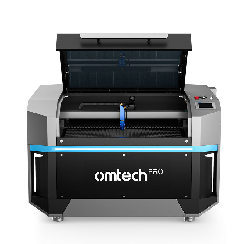 OMTECH PRO 3655, 130W AND 150W CO2 Laser Engraver and Cutter With Autofocus and Built-in Water Chiller