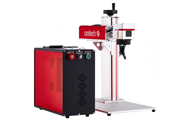 OMTech 50W Split Fiber Laser Marker Engraving Machine with 7.9” x 7.9” Working Area