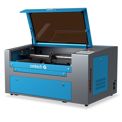 OMTech Maker 25 50W CO2 Laser Engraving and Cutting Machine with 12" x 20" Working Area