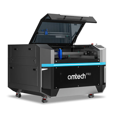 OMTech Pro 2440 80W/100W CO2 Laser Engraving and Cutting Machine with Autofocus and Built-in Water Chiller