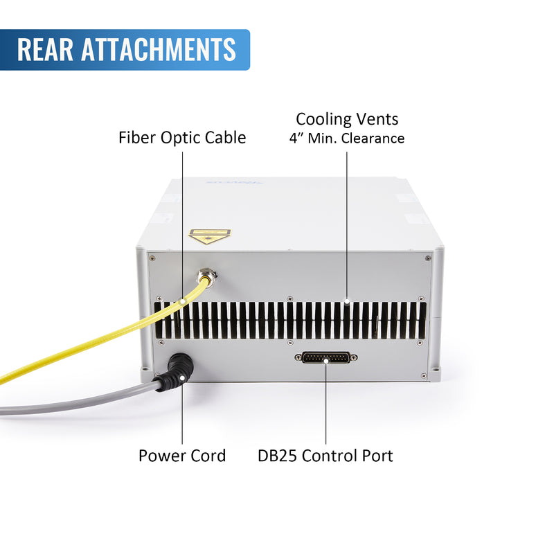 Replacement 30W Raycus Fiber Laser Source for 1064 Fiber Laser Engravers