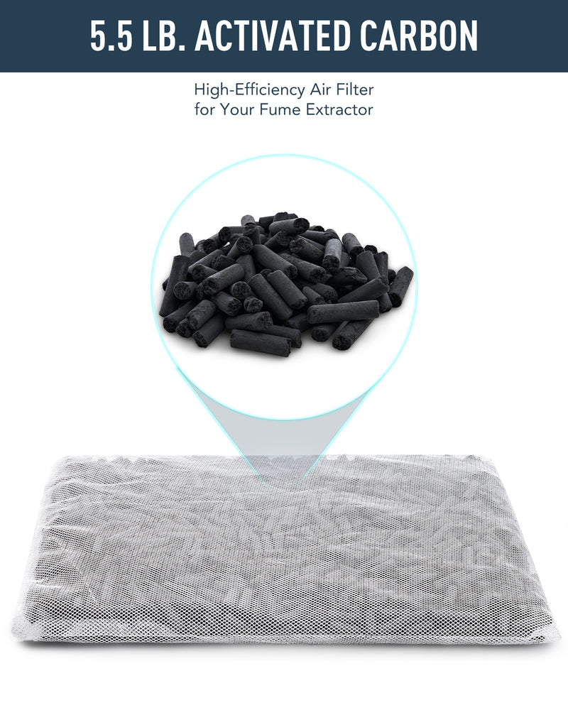 Activated Carbon Filter for CO2 Laser Engraver OMT120 Fume Extractor