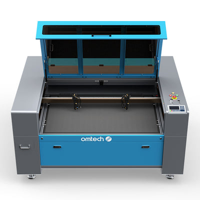 OMTech Maker ZF3551-130 130W CO2 Laser Cutter and Engraver with 35" x 51" Workbed and Dual Laser Tubes and Heads