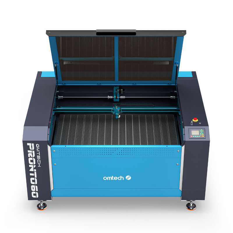 OMTech Pronto 60 130W CO2 Laser Engraver and Cutter With Autofocus - Upgraded Version