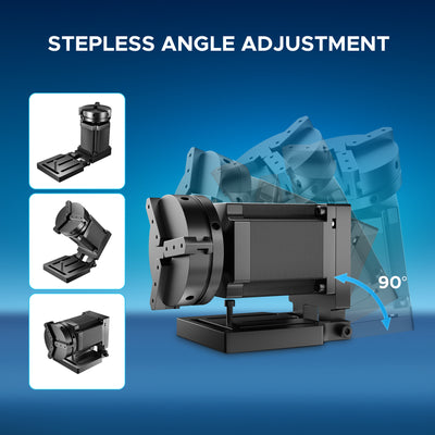 70mm Rotary Axis Attachment for Fiber Laser Engraver（FOR ALL FIBER MACHINES）