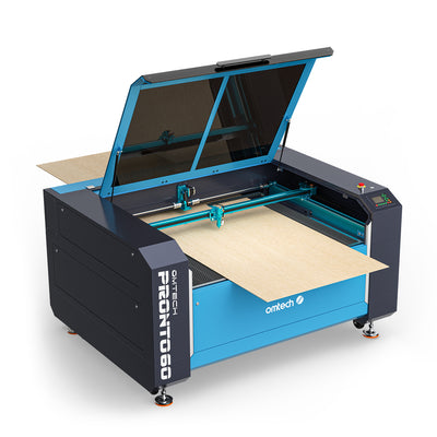 Pre-Owned OMTech Pronto 60 130W CO2 Laser Engraver and Cutter With Autofocus - Upgraded Version