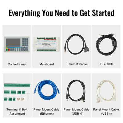 RDC6445S Ruida Replacement Control Panel Kit for CO2 Laser Engraving Machines