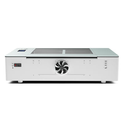 OMTech Polar+ 55W Desktop CO2 Laser Engraver and Cutter with Two Rotary Axes