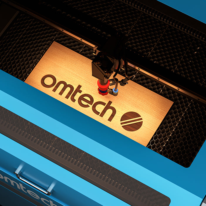 OMTech Maker AF2028-60 60W CO2 Laser Engraver and Cutter with 20" x 28" Working Area and Autofocus