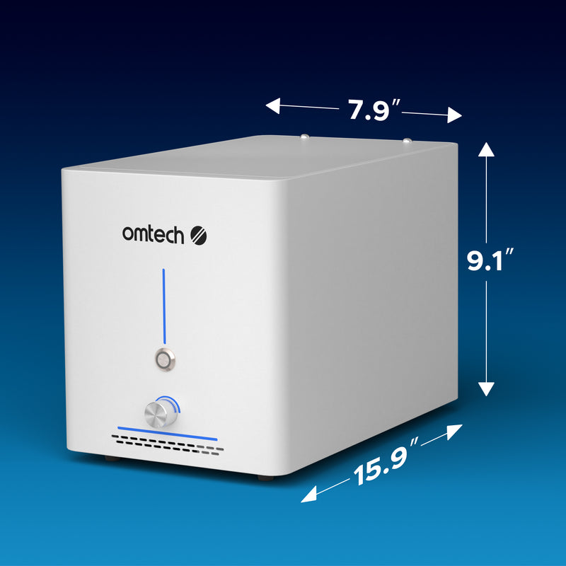 OMTech 60W Fume Extractor, 2 Stage Air Filter System for Laser Engraver