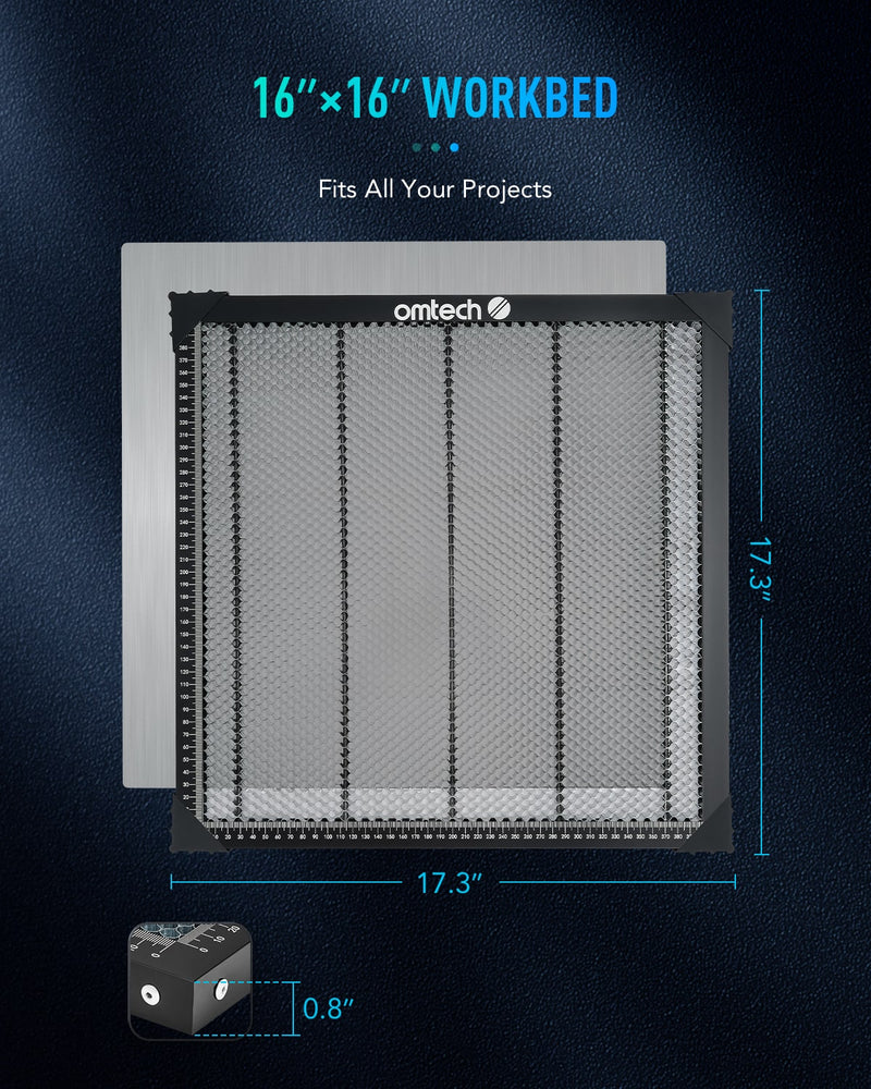 Aluminum-Laser-Honeycomb-Workbed-with-Built-in-Scale