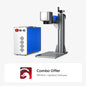 FM6969-30S - 30W Split Fiber Laser Marking Engraving Machine with 6.9'' x 6.9'' Working Area