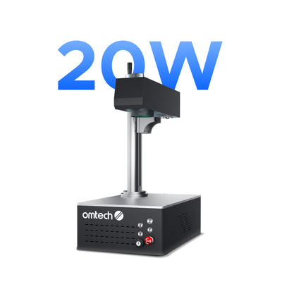 OMTech MOPA 20W/30W/60W Autofocus Fiber Laser Marking Machine