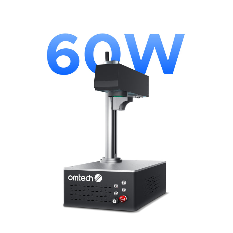 OMTech MOPA 20W/30W/60W Autofocus Fiber Laser Marking Machine