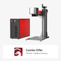 OMTech MOPA 60W Split Fiber Laser Engraver with 6.9" x 6.9" Working Area
