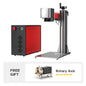 MP6969-80 - 80W MOPA Fiber Laser Marking Engraving Machine with 6.9'' x 6.9'' Working Area