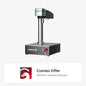 OMTech Galvo 20W Compact and Integrated Fiber Laser Engraver for Metal with 4.3''x 4.3'' Working Area