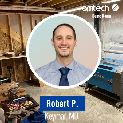Laser Engraving in Keymar, Maryland | Demo Room Host - Robert P.