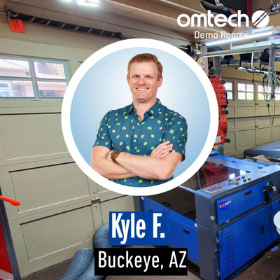 Laser Engraving in Buckeye, Arizona | Demo Room Host - Kyle F.