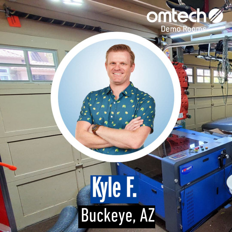 Laser Engraving in Buckeye, Arizona | Demo Room Host - Kyle F.