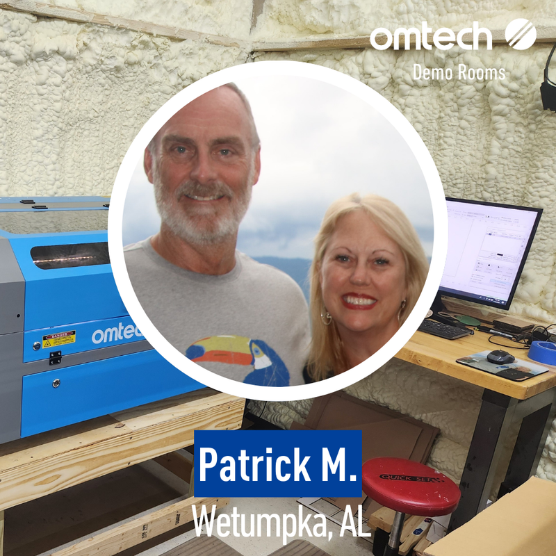 Demo Room Host -   Wetumpka, Alabama - Patrick M.