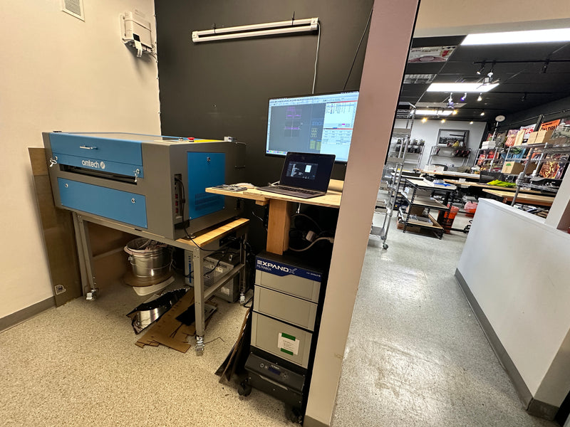 Laser Engraving in St. Louis, Missouri | Demo Room Host - Robin R.