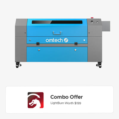 OMTech Maker MF2028-80 90W CO2 Laser Engraving and Cutting Machine with 20" x 28" Working Area