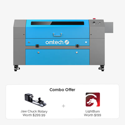 OMTech Maker MF2028-80 90W CO2 Laser Engraving and Cutting Machine with 20" x 28" Working Area