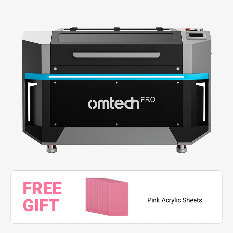 OMTech Pro 2440, 80W AND 100W CO2 Laser Engraver CUTTING MACHINE WITH AUTOFOCUS and Built-in Water Chiller