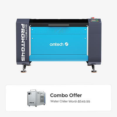 OMTech Pronto 45 100W CO2 Laser Engraver and Cutter with Autofocus