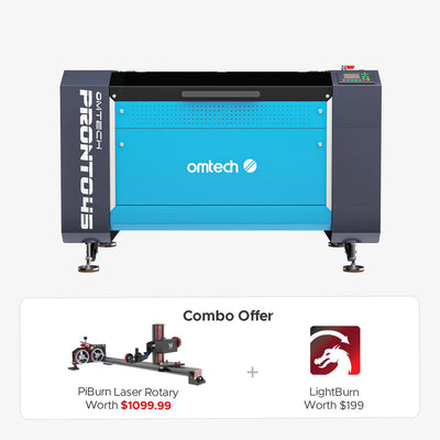 OMTech Pronto 45 100W CO2 Laser Engraver and Cutter with Autofocus